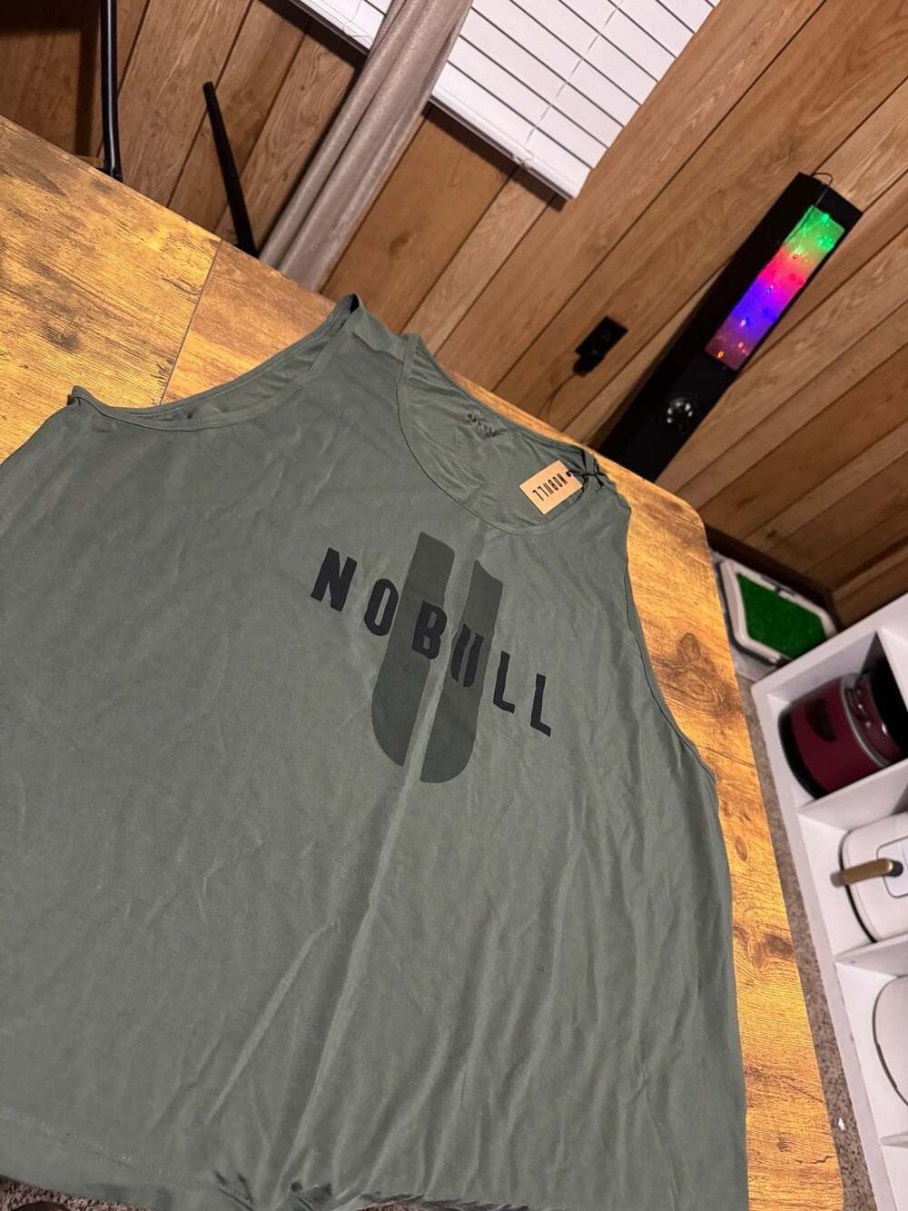 NOBULL Men's Dark Army Tank Top XXL